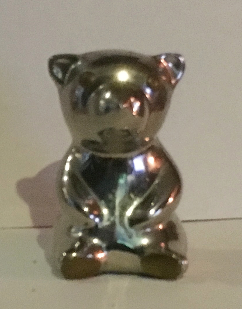 Chrome Bear Tiller Pin (image for) Chrome Bear Tiller Pin