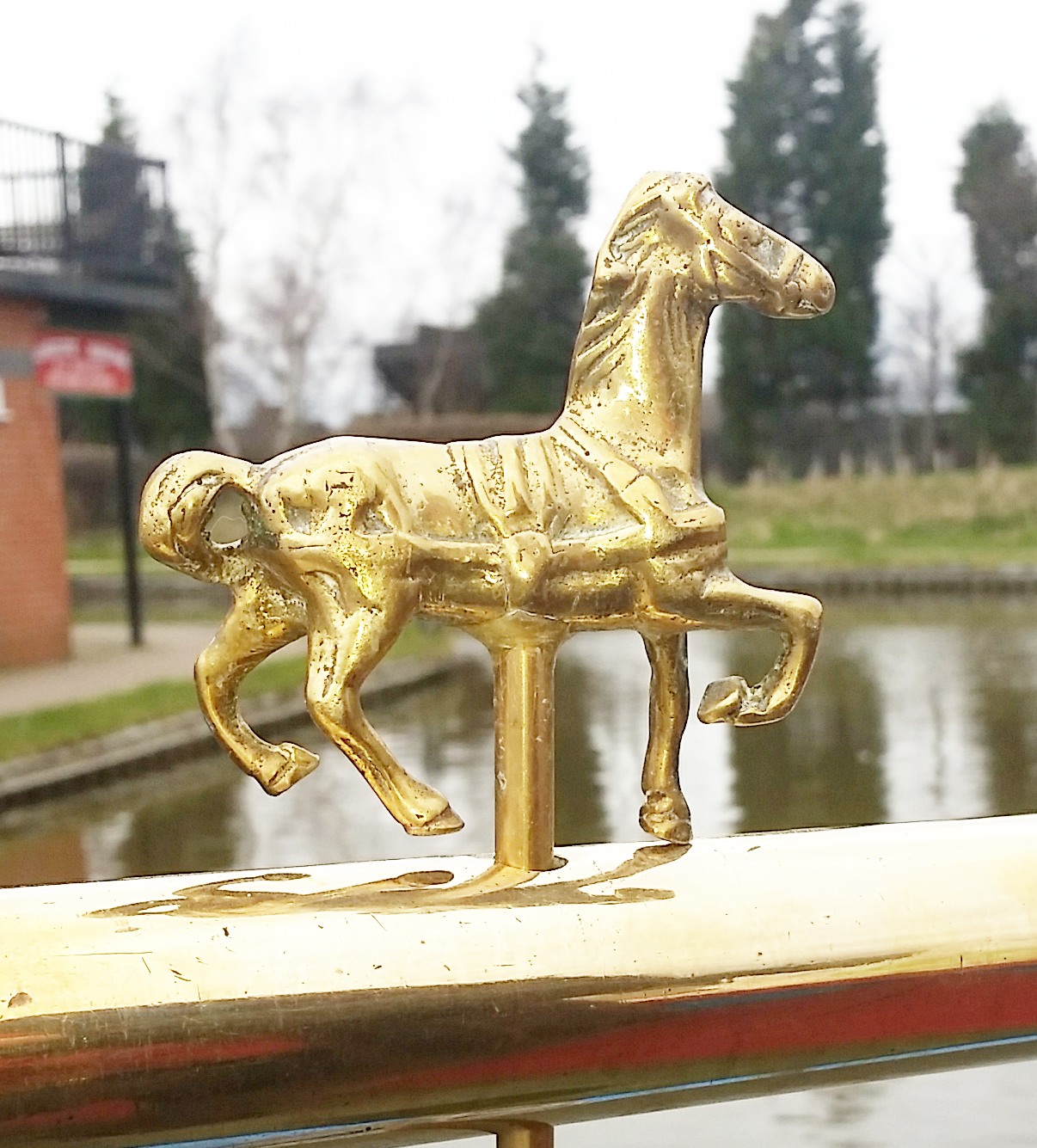 Horse Tiller Pin (image for) Horse Tiller Pin