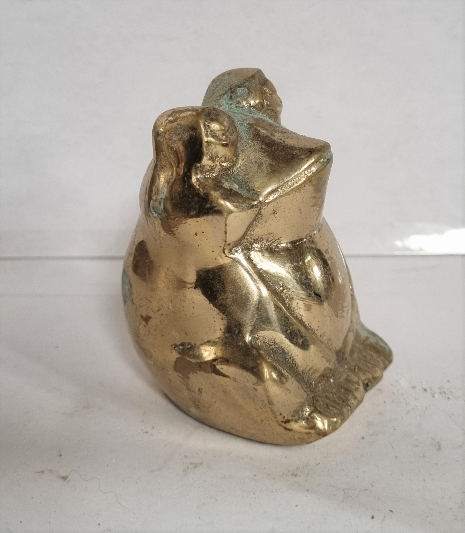 Frog Sitting Tiller Pin (image for) Frog Sitting Tiller Pin