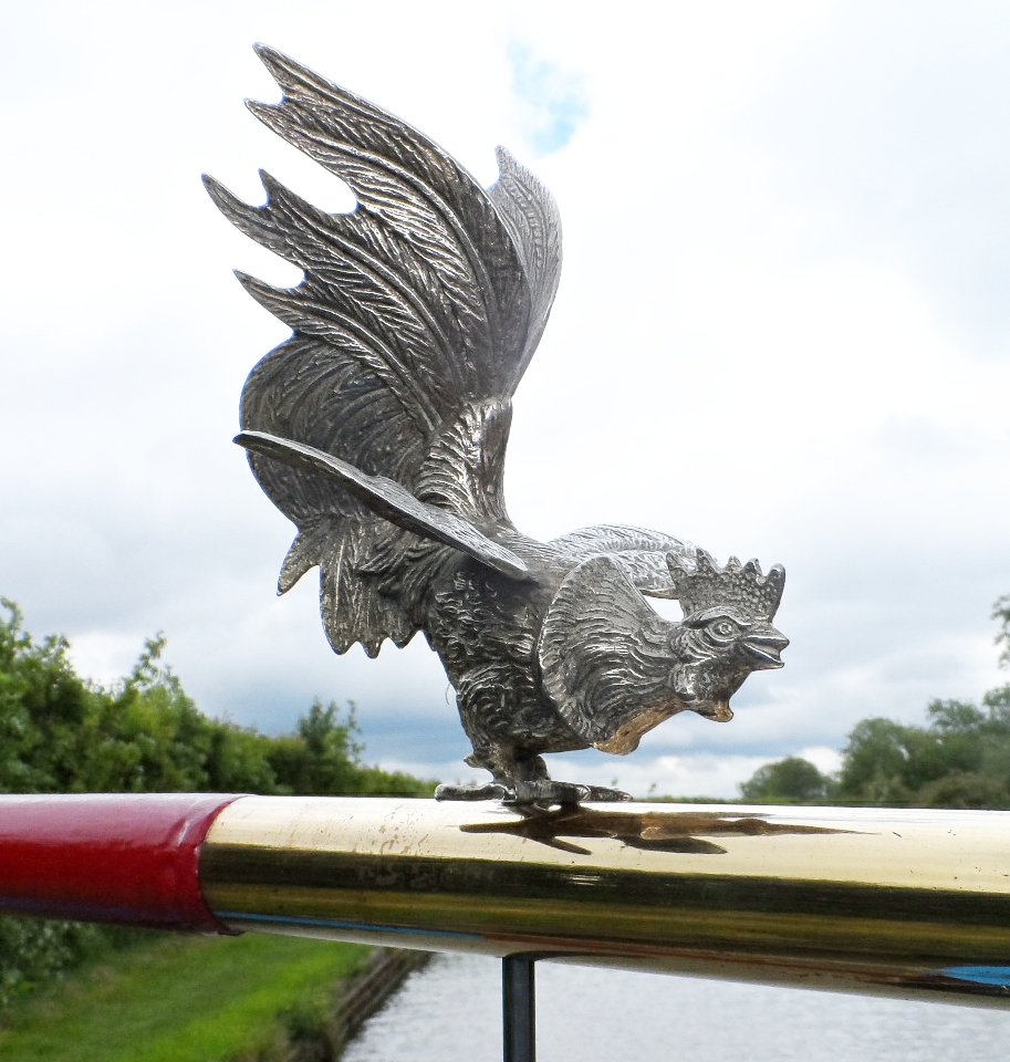 Fighting Cockerel Tiller Pin (image for) Fighting Cockerel Tiller Pin