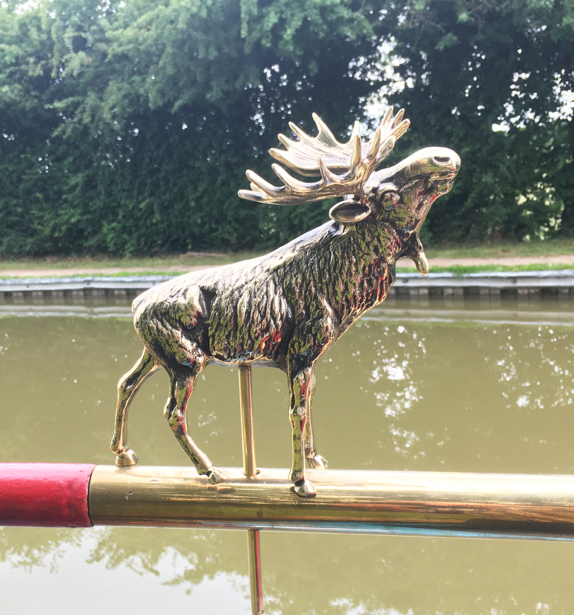 Moose Tiller Pin (image for) Moose Tiller Pin