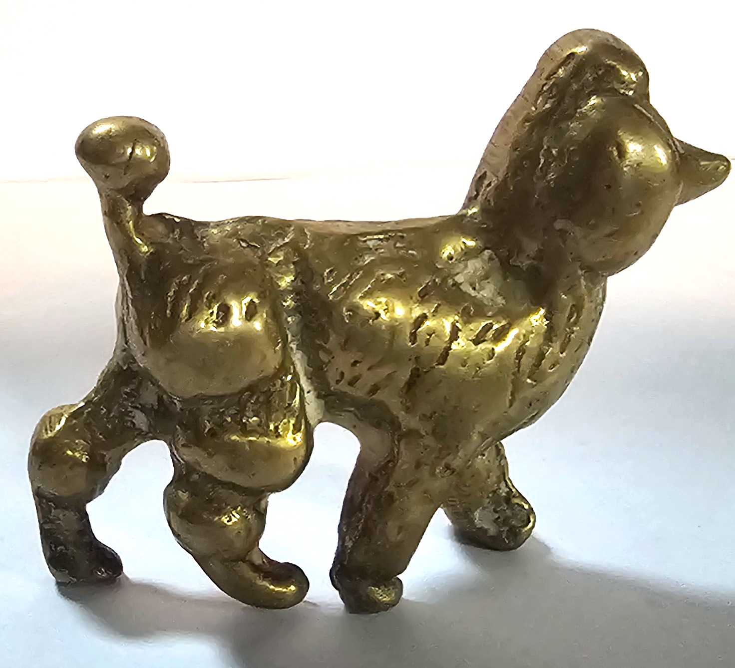 Poodle Tiller Pin (image for) Poodle Tiller Pin