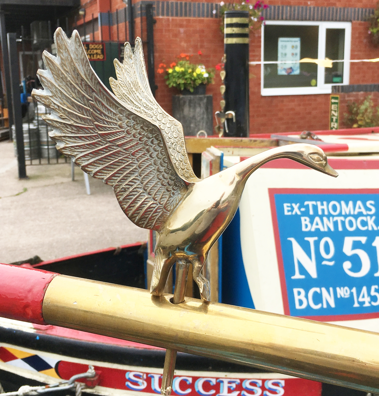 Swan Tiller Pin (image for) Swan Tiller Pin