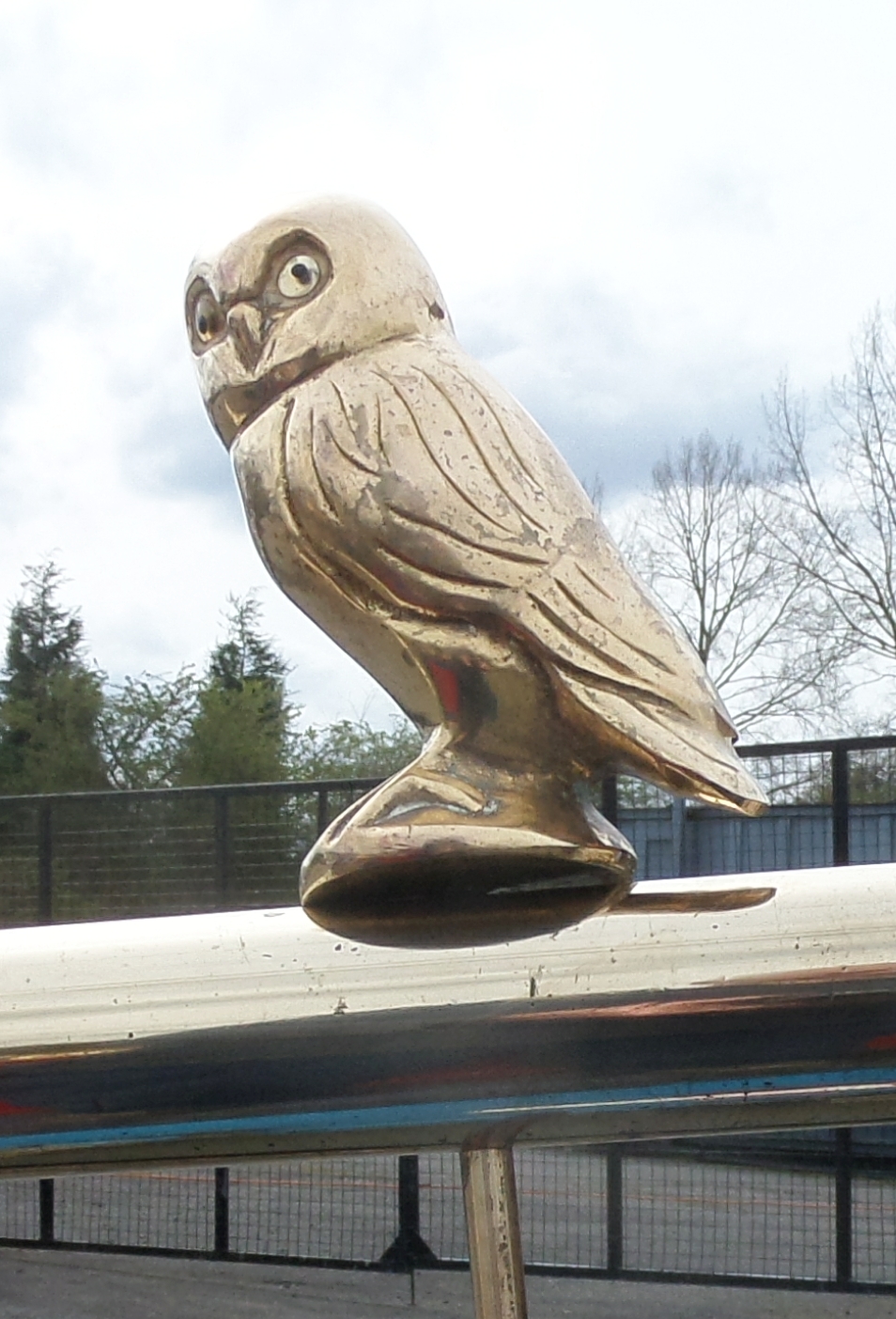 Owl Tiller Pin (image for) Owl Tiller Pin