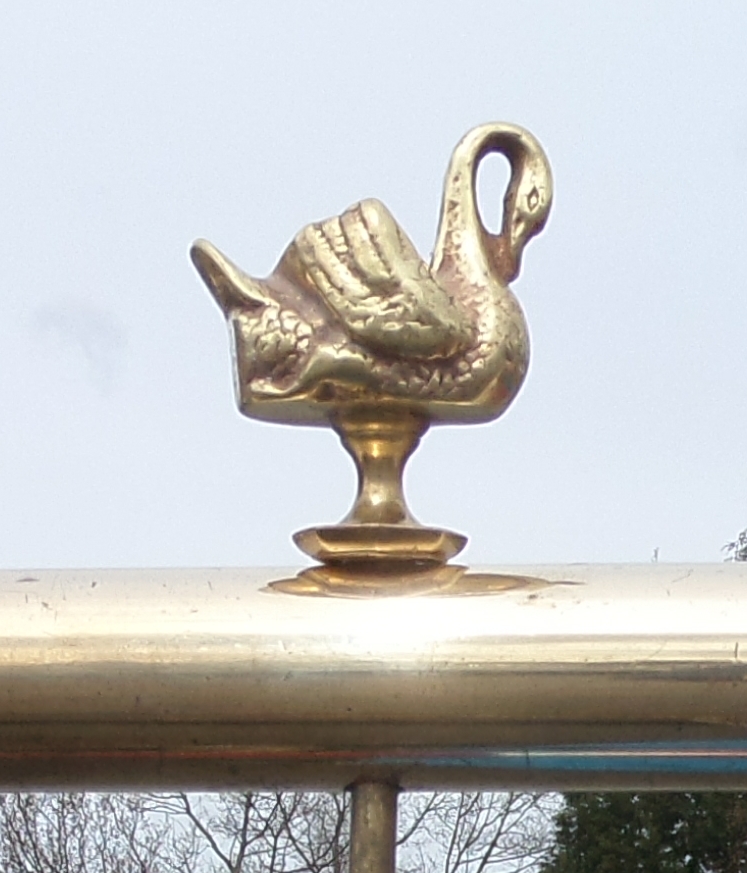 Swan Tiller Pin (image for) Swan Tiller Pin