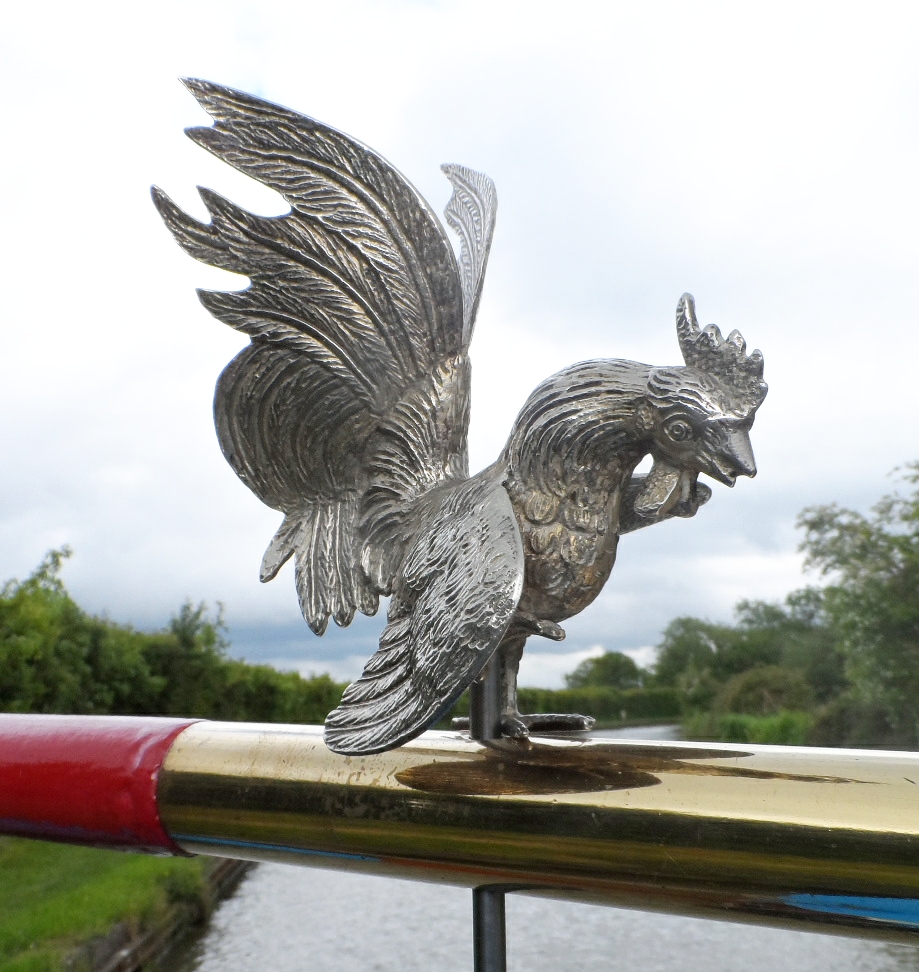 Fighting Cockerel Tiller Pin (image for) Fighting Cockerel Tiller Pin