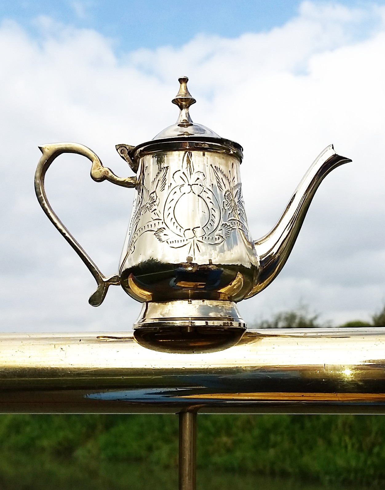 Tea Pot Tiller Pin (image for) Tea Pot Tiller Pin